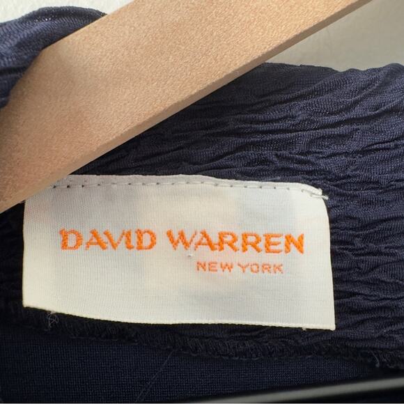 Vintage 1980s David Warren Union Label Dress Drop Waist Polka Dot bow sleeve EUC - Picture 7 of 12